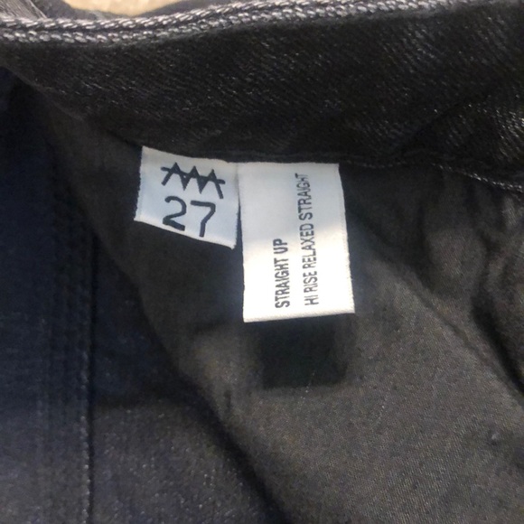 NWT ZGY Denim STRAIGHT UP JEAN - ASHES TO ASHES Size 27 - Picture 15 of 17